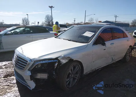 2016 Mercedes-Benz S 550 4Matic z USA, uszkodzony, nr VIN WDDUG8FB6GA266444